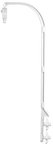 AFUNTA 37 Zoll Doppelschraube Kinderbett Mobile Bett Glockenhalter mit Spieluhr, DIY Spielzeugdekoration Hängearm Verstellbare Halterung Babybett Stent Set Mutter Schraube