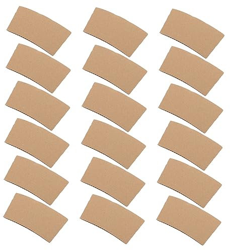 100 Piezas Funda De Papel Aislante Tazas De Té Desechables Café Exprés Tiros De Espresso Cafe Concentrado Espresso Molido Taza De Té De Viaje Viajar Tapa De La Taza Jugo