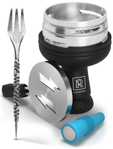M. ROSENFELD Tête Phunnel en silicone HMD amélioré - Smokebox inclus - Accessoire universel pour narguilés standard