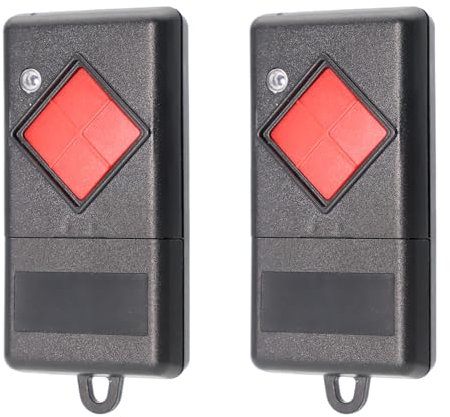RUIZHI 27,015 MHz Funkfernbedienung Garagentor, 2 Stück Ersatz-Fernbedienung Kompatibel mit Dicket MAHS27-01 Handsender, 1 Kanal, Rote Taste, Nicht Kompatibel mit Anderen Marken und Modellen