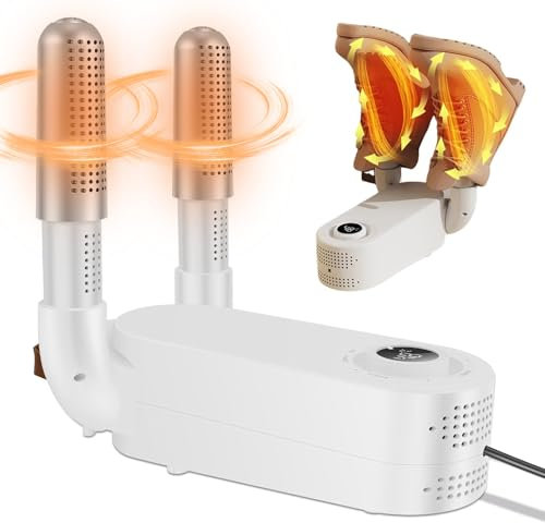 Schuhtrockner Elektrisch,Schuhe Stiefeltrockner,Schuh Trockner, Schuhwärmer,Schuhwärmer Elektrisch,Smart Timer Energiesparend,Faltbares Design,für Schuhe Handschuhe Socken Skischuhe