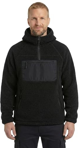Brandit Teddyfleece Work Pullover 15Y, Color: black, Size: M
