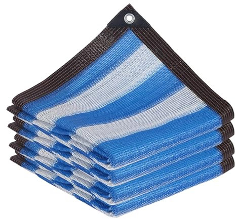 Tenda a Vela Ombreggiante Rettangolare,Viene comunemente utilizzato in giardini, laghetti, fienili, piante e piscine.,8×9m/26.24×29.52ft