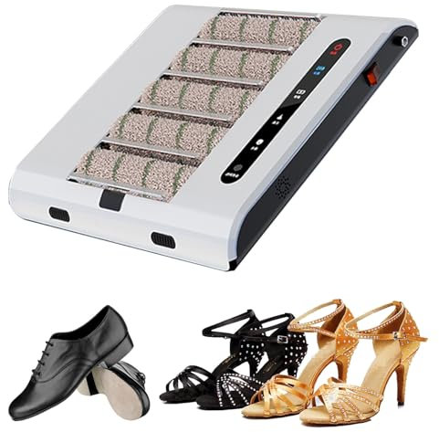 Cireuse à Chaussures à Induction Automatique, polisseuse sans Eau for Semelles, Machine de Nettoyage de Semelles, Aspiration Rapide en 5 Secondes, for la Maison et Le Bureau