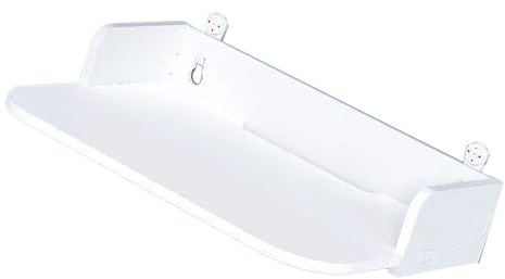 BAOFUYA Väggmonterad Projektorhylla, Stabil Konstruktion, Mångsidig Förvaring för Projektorer och Tillbehör på Kontoret i Sovrummet (Liten 25,5x19,5cm/10,03x7,67in)
