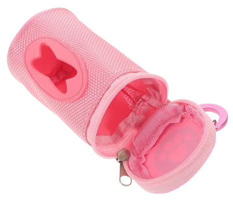 COHEALI Distributore Sacchetti per Escrementi di Cane Resistente e Antistrappo Porta Sacchetti per Rifiuti Animali Domestici con Ampia Capacità e Attacco per Guinzaglio Accessorio