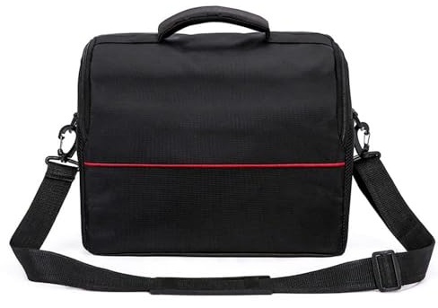 Dioche Custodia per Borsa per Proiettore Borsa per Custodia Portatile per Mini Proiettori, per Proiettore Universale Addensata Adatta per la Maggior Parte dei Mini Proiettori. Gli Accessori (BLACK