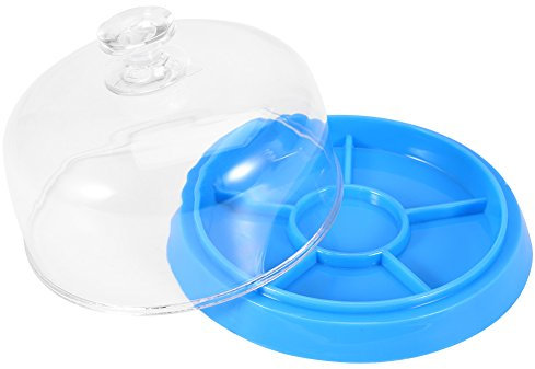 Sonew 6 Fach Watch Movement Staubschutz Feuchtigkeits Anti-verlorene Aufbewahrungsbox Uhrenteile Aufbewahrungsbox für Uhren Bewegung Teile Schmuck Perlen