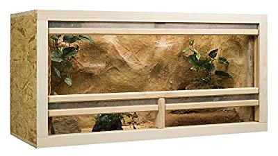 Holzkonzept OSB Terrario in legno, 100 x 50 x 50 x 50 cm, con ventilazione frontale