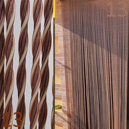 BricoShopping Tenda moschiera Mod.C a fili in pvc regolabile Zanzariera per porta finestra esterna ingresso balcone camper filo ANTIMOSCHE 4 misure