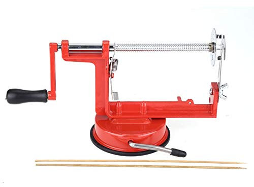 Spiralschneider Kartoffel, Kartoffelschneider Kartoffel Twister, Manueller Spiralschneider mit Edelstahlklinge Für GemüSe, Schneider Gemüse-Frucht-Chips Herstellungswerkzeug mit Rutschfester Griff
