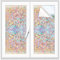 Alyvisun Film Para Fenetre Anti Regard 44.5x220cm, Film Electrostatique Vitre Arc-en-Ciel, 3D Anti-UV Film Adhésif pour Vitre Opaque Vitrage Film Décoratif pour Chambre Bureau Cuisine