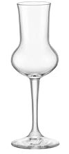 Bormioli Rocco Riserva - Set di 6 bicchieri da grappa, 78 g, trasparenti