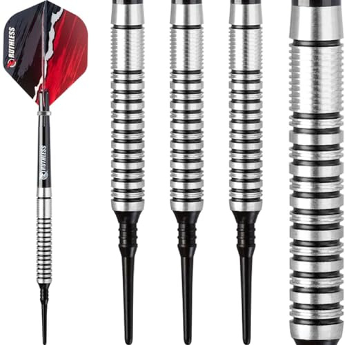 RUTHLESS Ranger Darts Range | Soft Tip | 90% Tungsten | 18g Ranger I