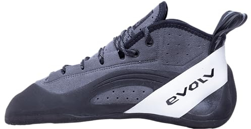 Evolv Yosemite Bum - Zapatos de escalada para hombre, 1000 Shadow Black, 37 EU