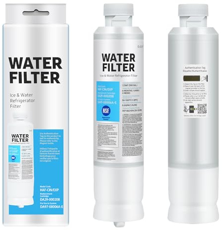 HydraSole Original DA29-00020B interner Kühlschrank-Wasserfilter, Modell HAF-CIN/EXP, kompatibel mit Samsung Wasserfilter Nr. DA29-00020B