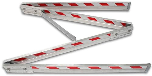 hedue® Richtscheit 4m / 1m - Richtlatte klappbar aus Aluminium