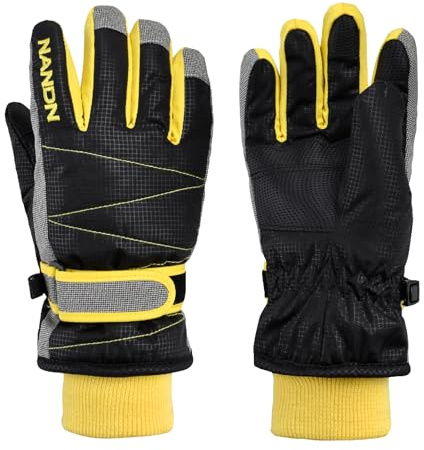 JEELAD Kids Children Ski Gloves Winter Snow Gloves for Boys Girls Riding Driving Hiking Snowboard Cycling Skiing Sports