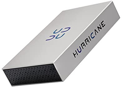 HURRICANE 3518S3 Externe Festplatte 6TB, 3,5 USB 3.0 Desktop Speicher mit Netzteil für PC, TV, Ps4, Ps5, Xbox Laptop, kompatibel mit Windows mac Linux