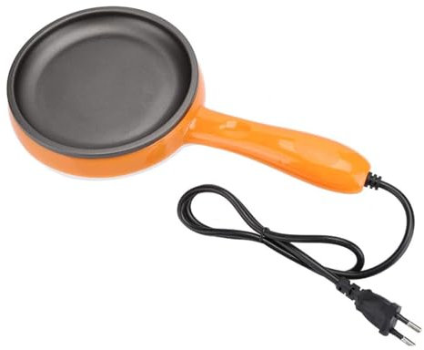 VIFERR Sartén Antiadherente Eléctrica Mini Omelettee Pan Huevos Caldera Vapor para el Desayuno Enchufe de la UE 220V
