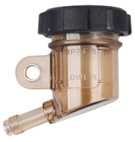 LE LEFOSSI Transparent Color Universal Motorcycle Foot Rear Brake Master Cylinder Tank Oil Cup Fluid Bottle Reservoir