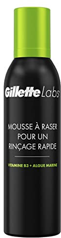 Gillette Gillette Labs Rasierschaum für schnelles Ausspülen, für Herren, 240 ml