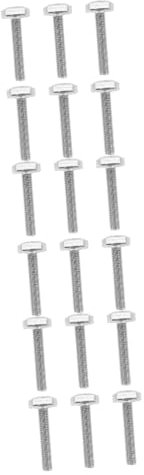 SOLUSTRE 18pezzi Shape Stainless Steel Screws Per Falegnameria Facile Installazione Strutture e Macchine Cnc