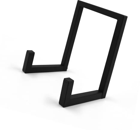 AWJUWHBJ Estantería clásica de vinilo de hierro negro para discos Bucolic Homes, unidad de almacenamiento para coleccionistas de música, CD, vitrina, decoración de música, estante para vinilos