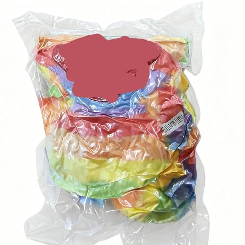 Zaloife Peluche monstre multicolore - 40 cm - Peluche - Coussin en peluche - Cadeau d'anniversaire, festival