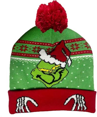 Green Monster Hat White Elephant Gifts for Men Women Adults Christmas Stocking Stuffers Novelty Gifts