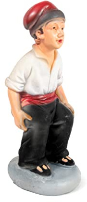 Figura Resina Caganer 11cm - Figurina di Nascita Tradizione Catalogna