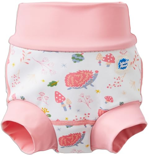 Splash About Happy Nappy Duo Reuseable Swim Nappy for Babies and Toddlers (Forest Walk, 0-3 Months)