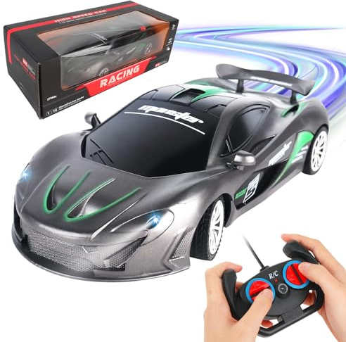 Lotvic Coche Teledirigido, Juguete con Control Remoto para Niños y Adultos, 2.4GHz RC Modelo a Escala 1:24, Motor Auto Deportivo