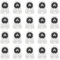 PATIKIL T8 Lamp Holder, 50pcs Non-shunted Tombstone Light Socket G13 Base for LED Integrated Fluorescent Tube Replacements, White Black