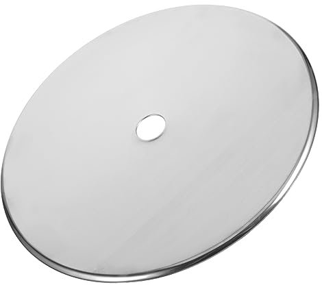 Garneck Adaptador de Placa de Inducción de Acero de 32 8 Cm de Espesor para Cocina de Inducción Difusor de Calor Olla Caliente Orificio de Reparación de Mesa