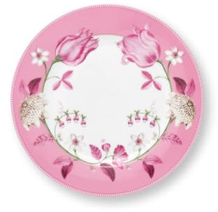 Pip Studio Jolie Tulip Pink Speiseteller 23cm