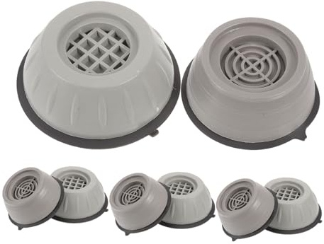 HOMSFOU 8 Piezas Alfombrillas Antideslizantes Para Refrigerador Alfombrillas Amortiguadoras Para Lavadora Antivibración Para Electrodomésticos