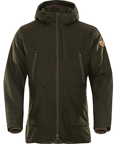 Härkila | Metso Winter Jacke | Professionelle Jagd Kleidung & Jagd Zubehör für Herren & Damen | Skandinavische Qualität Made to Last | Willow green/Shadow brown, 52