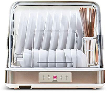 Lavavajillas Compacto Mini-Sall Dishardryer para El Hogar Control Táctil Operación, Limpieza, Esterilización, Secado Y Almacenamiento Multiuso para Platos, Cuencos, Tazas, Regalos