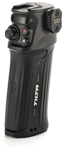 Tilta Nucleus Nano II Control Handle | Control for Nano II, M and Nano | Dual Motor Control | Power Nano II Hand Wheel | Mounting Points for Shoulder Rig or Monitor | Gimbal Ready WLC-T05-CH