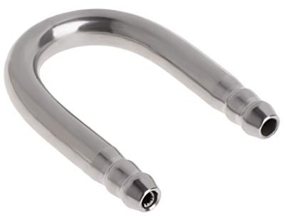 TERNCOEW Accessoires pour aquarium Tube en acier inoxydable Diffuseur U Kit pour poissons pour aquarium et système hydroponique Co2 Chauffage Lumière Thermomètres gravier Sable Décorations