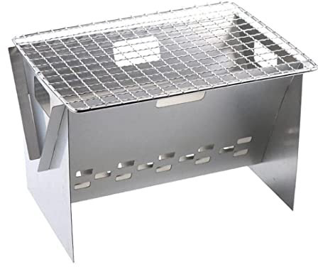 Camping Grill Träkol Fällbar Lätt Bärbar Grill Kol BBQ Grill Uteplats Camping BBQ Festmatlagningsredskap Campinggrill Picknickgrill