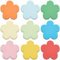 SOFPLATE 8 Set 72 Stück 6 Inch Blumen Papierausschnitte Farbige Papierausschnitte Verschiedene Leere Blumenförmige Frühlings Pinnwand Ausschnitte Für Die Schule Das Klassenzimmer Die Pinnwand DIY Bast