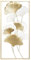 WELL HOME - Quadri e decorazione da parete in metallo Ginko 50 x 100