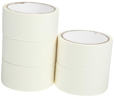 OKUMEYR 5 Rouleaux Ruban de Peintre Résidu Ruban de Masquage Multi Usage pour DIY Rénovation