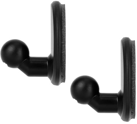 Goktvai 2 St Självhäftande Fäste för Garmin Dashcam, Hållbar Plast Vindrutestativ Kompatibel med Garmin Dashcam Mini 2/3/45/46/47/55/56/57/65W/66W/67W/X110/X210/X310/Tandem