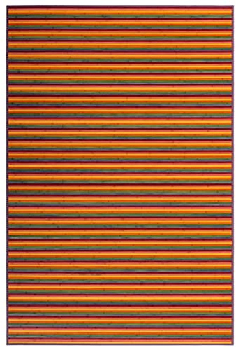 Hogar y Mas Alfombra BAMBÚ Rayas Multicolor 200X300
