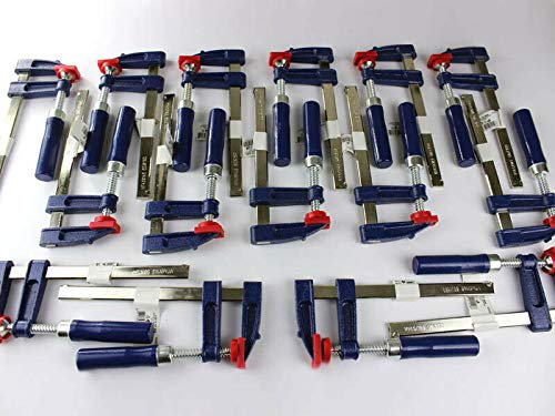 15 x Schraubzwinge Set 150x50 Zwinge Leimzwinge Klemmzwinge Einhandzwinge