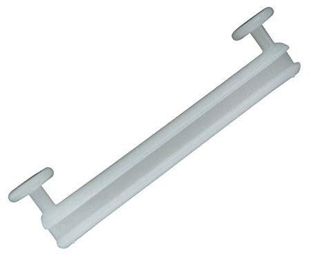 rewagi Schlaufengleiter für Schlaufen 40mm, 50mm, 50mm mit Schlitz, 70mm – Gardinenzubehör, Gardine, Vorhang, Schiebegardine (Länge 40mm - 20 Stück)