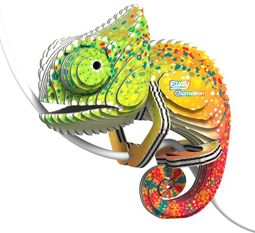 EUGY - 3D Bastelset Chamäleon